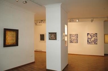 Simon Hantai exhibition 2011 - Kalman Maklary Fine Arts