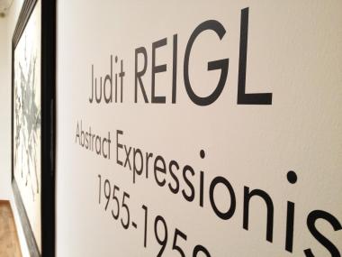 Judit Reigl Abstarct expressionism exhibition - 2013 - Kalman Maklary Fine Arts