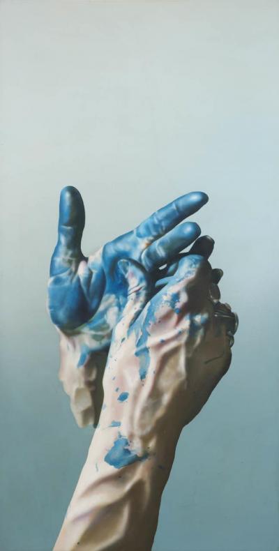 Peinture Bleue I., 1975