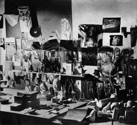 Tibor Csernus: The artists studio, 1973 