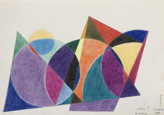 Abstract composition, 1985