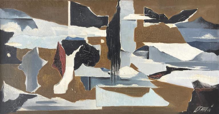 Abstract landscape, c. 1952