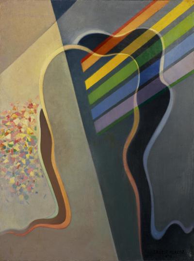 Abstract composition Opus 55, 1952
