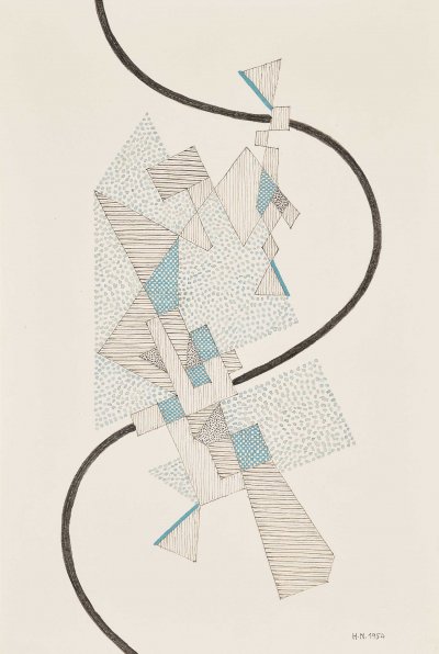 Abstract composition, 1954