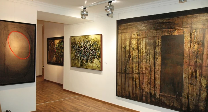 Reigl - Hantai - Fiedler group exhibition at the gallery